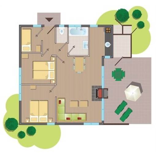 Comfort cottage LH841 at Limburgse Peel
